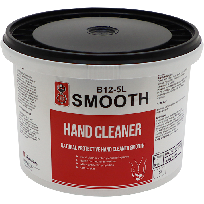 "HAND CLEAN SMOOTH  5L  BLACK LID FB - PREMIUM (PARAFFIN FREE)"