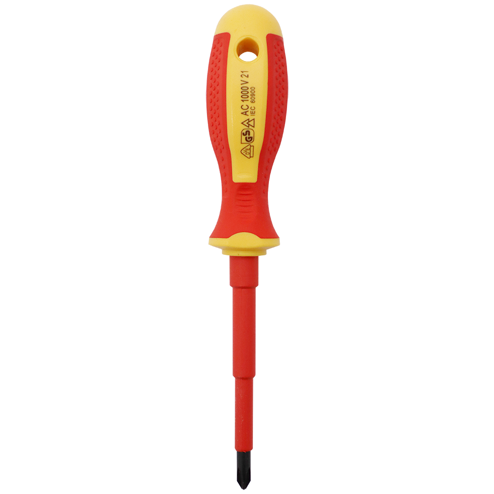 "SCREWDRIVER PH #2 X100  VDE  FB - PHILLIPS - 1000V (INSULATED)"