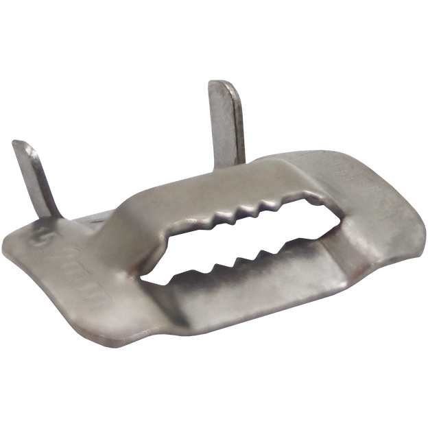 "STRAPPING BUCKLE S\/S 304 HD 19.1MM - 304 STAINLESS STEEL-SOLD PER BOX OF 100"