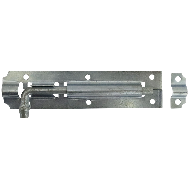 "BARREL BOLT LIGHT DUTY 125MM GALV - 125X30X0.85MM - SHOOT 6MM"