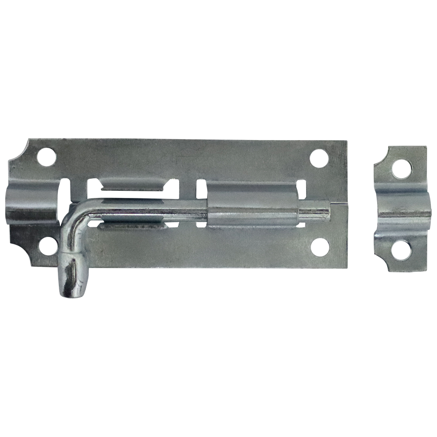 "BARREL BOLT LIGHT DUTY   75MM GALV - 75X28X0.70MM - SHOOT 6MM"