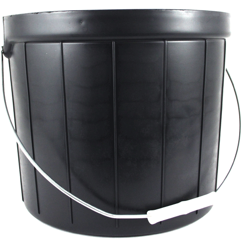 BUCKET BUILDER BLACK ROUND 10L BUILDERS BUCKET (ROUND) Fowkes Bros