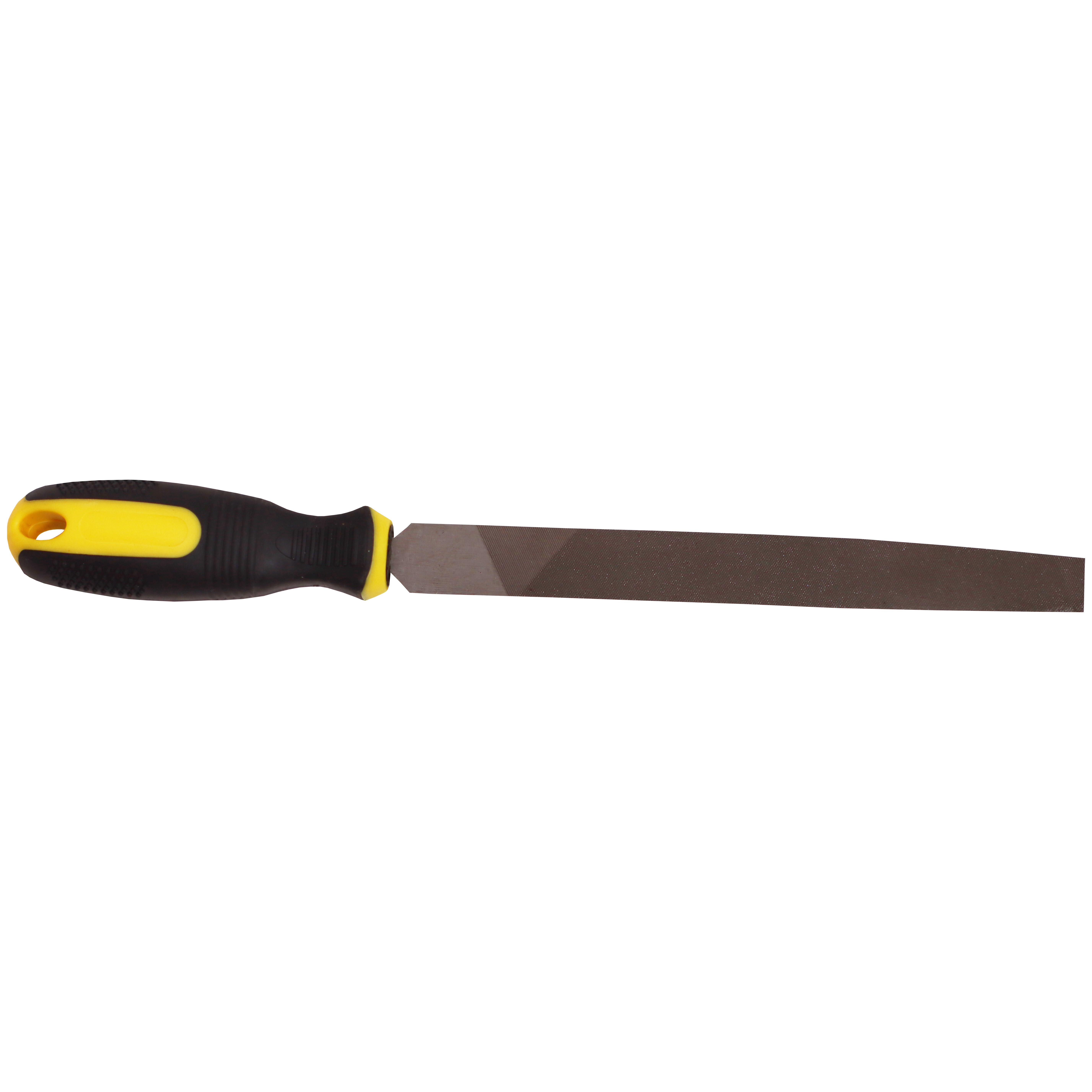 "FILE FLAT SMOOTH 150MM     SAKATA - FINE - BLISTER PACK WITH HANDLE"