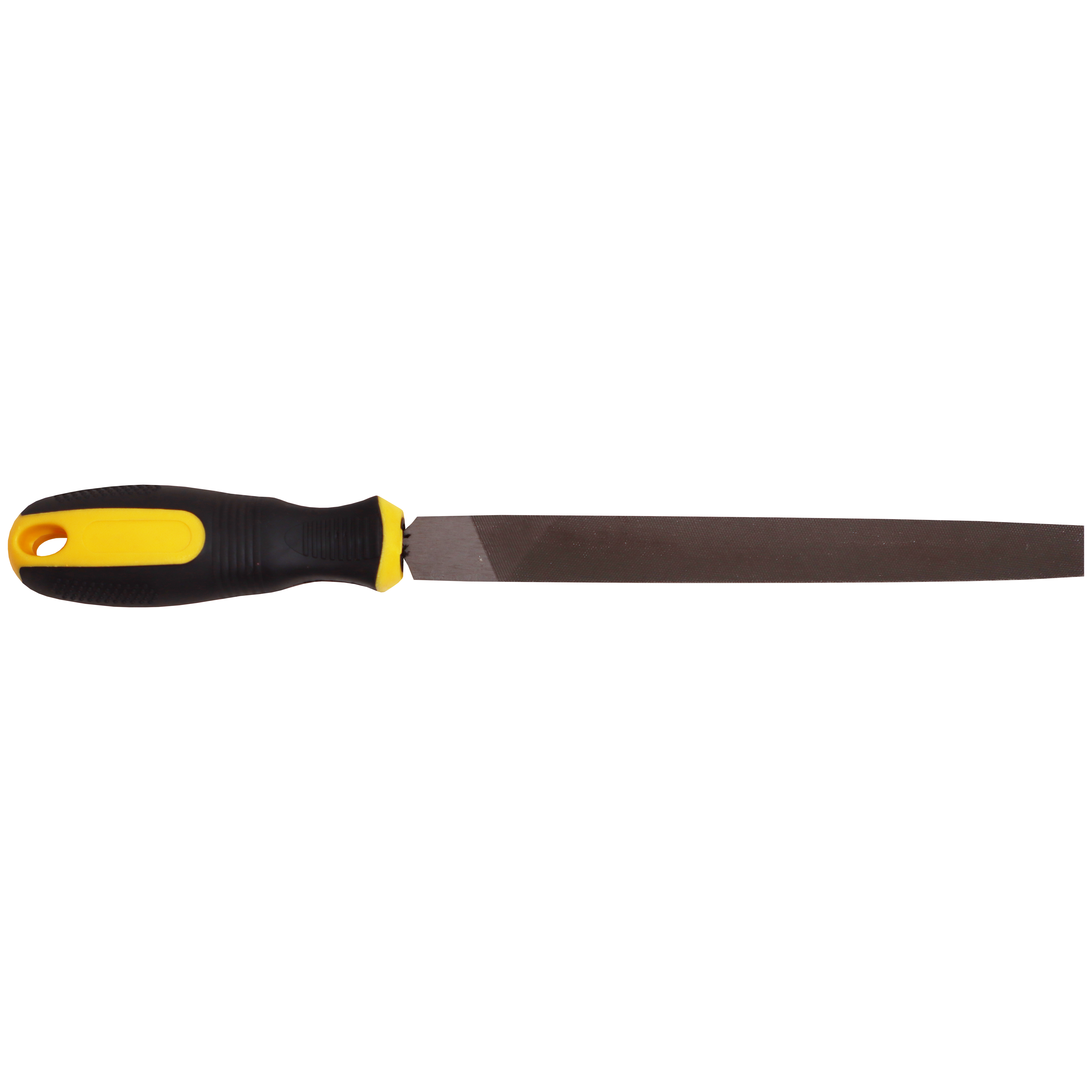 "FILE FLAT SEC CUT 200MM      SAKATA - MEDIUM - BLISTER PACK WITH HANDLE"