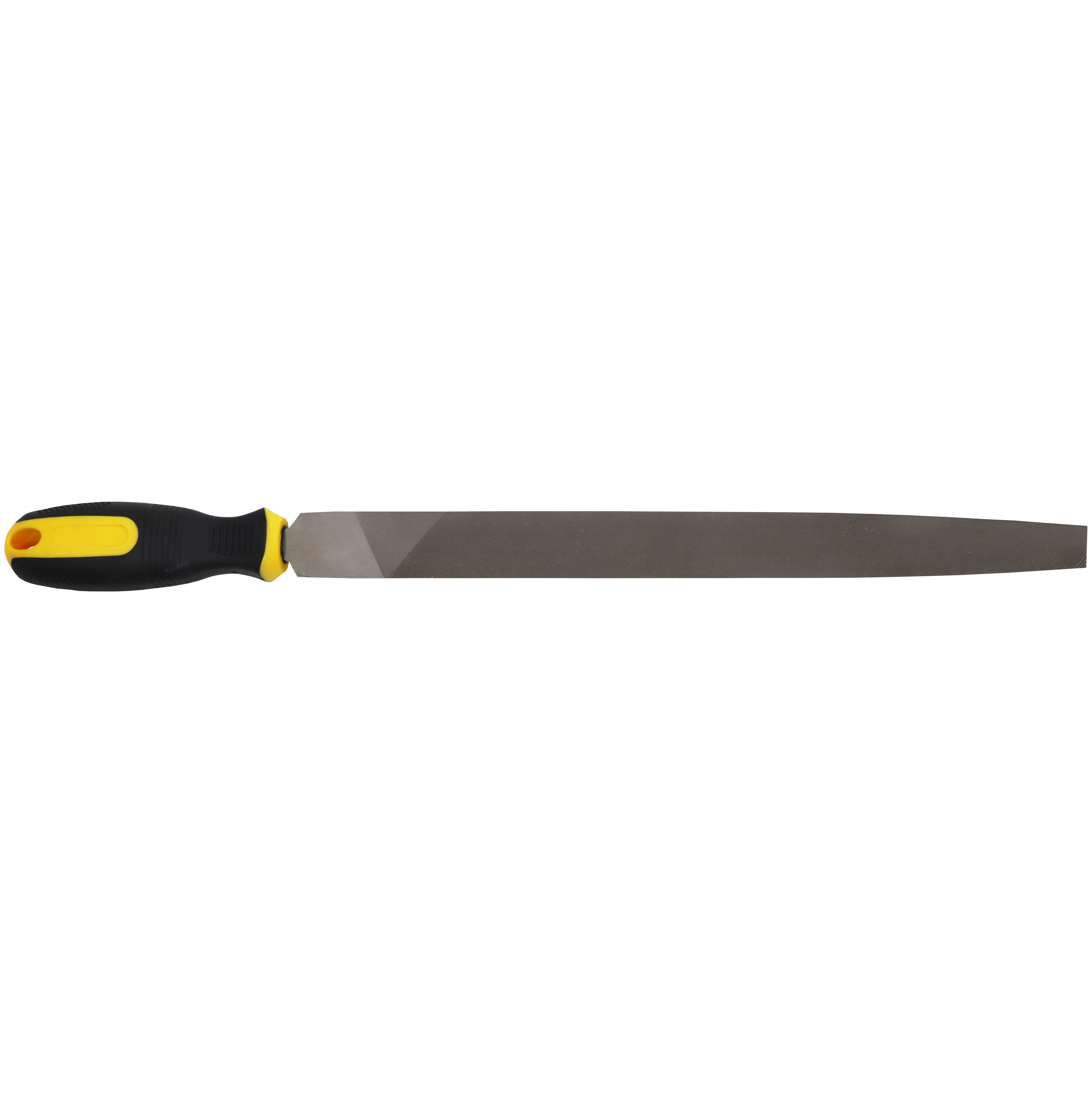"FILE FLAT SMOOTH 350MM     SAKATA - FINE - BLISTER PACK WITH HANDLE"