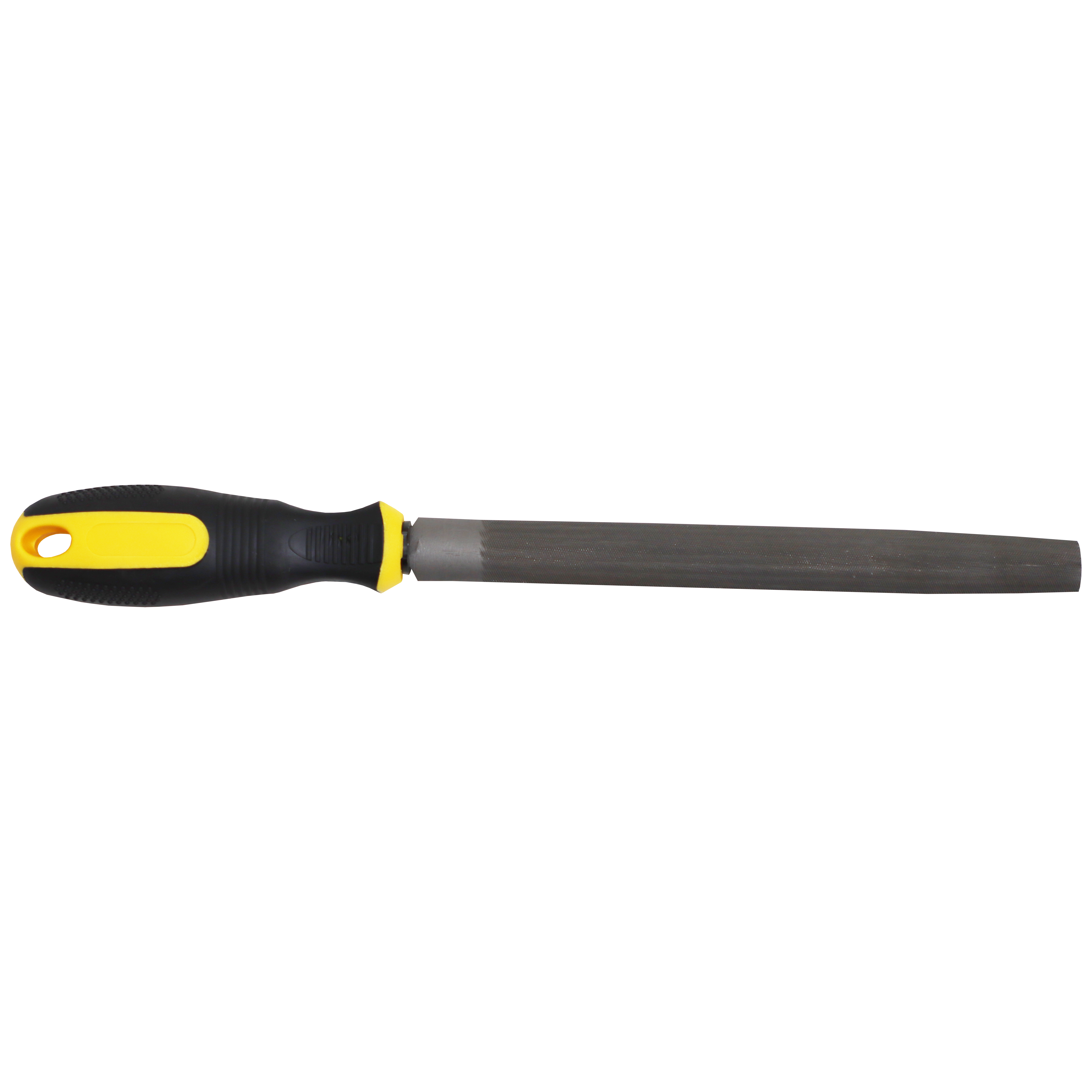 "FILE H\/ROUND SMOOTH 250MM  SAKATA - FINE - BLISTER PACK WITH HANDLE"
