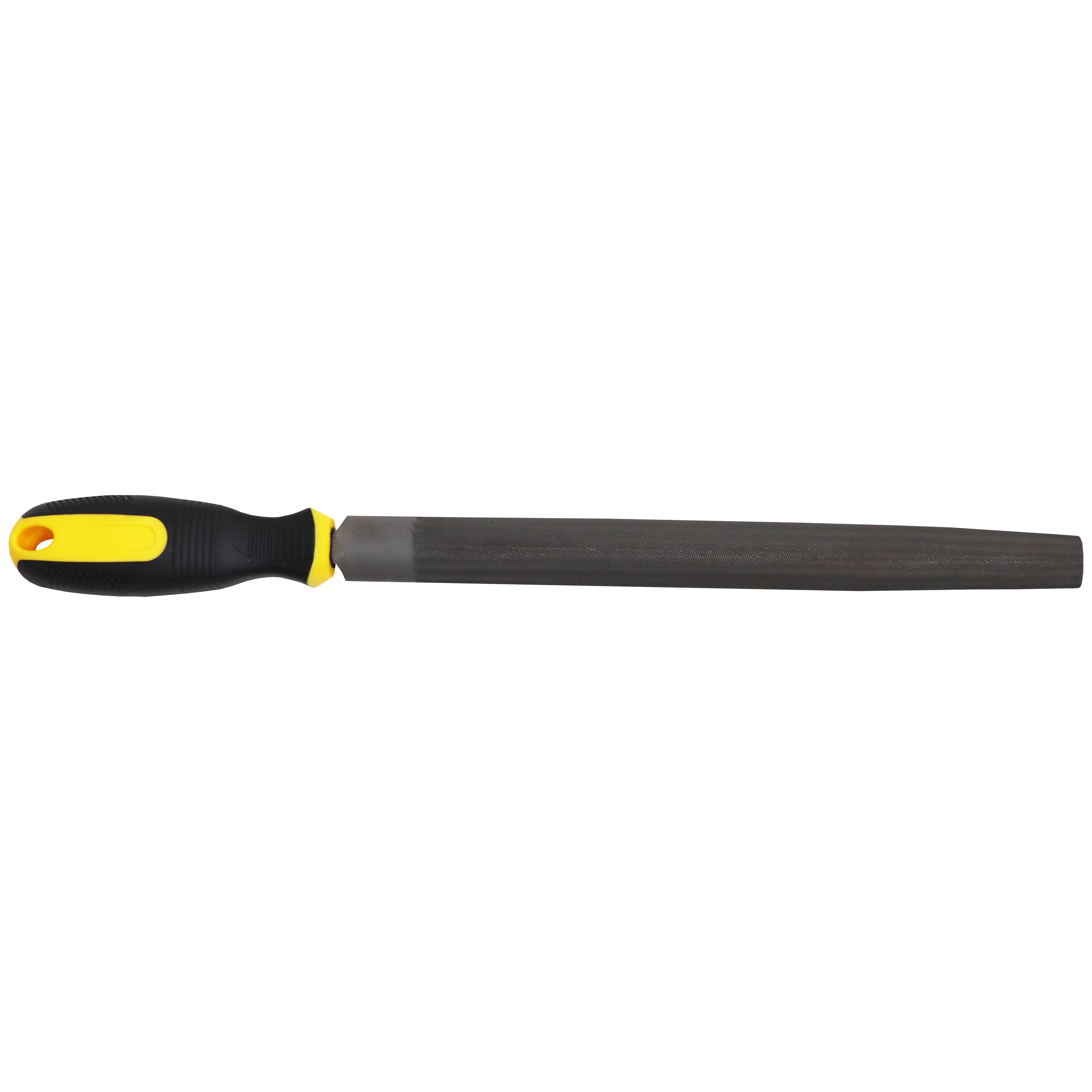 "FILE H\/ROUND SEC CUT 300MM  SAKATA - MEDIUM - BLISTER PACK WITH HANDLE"