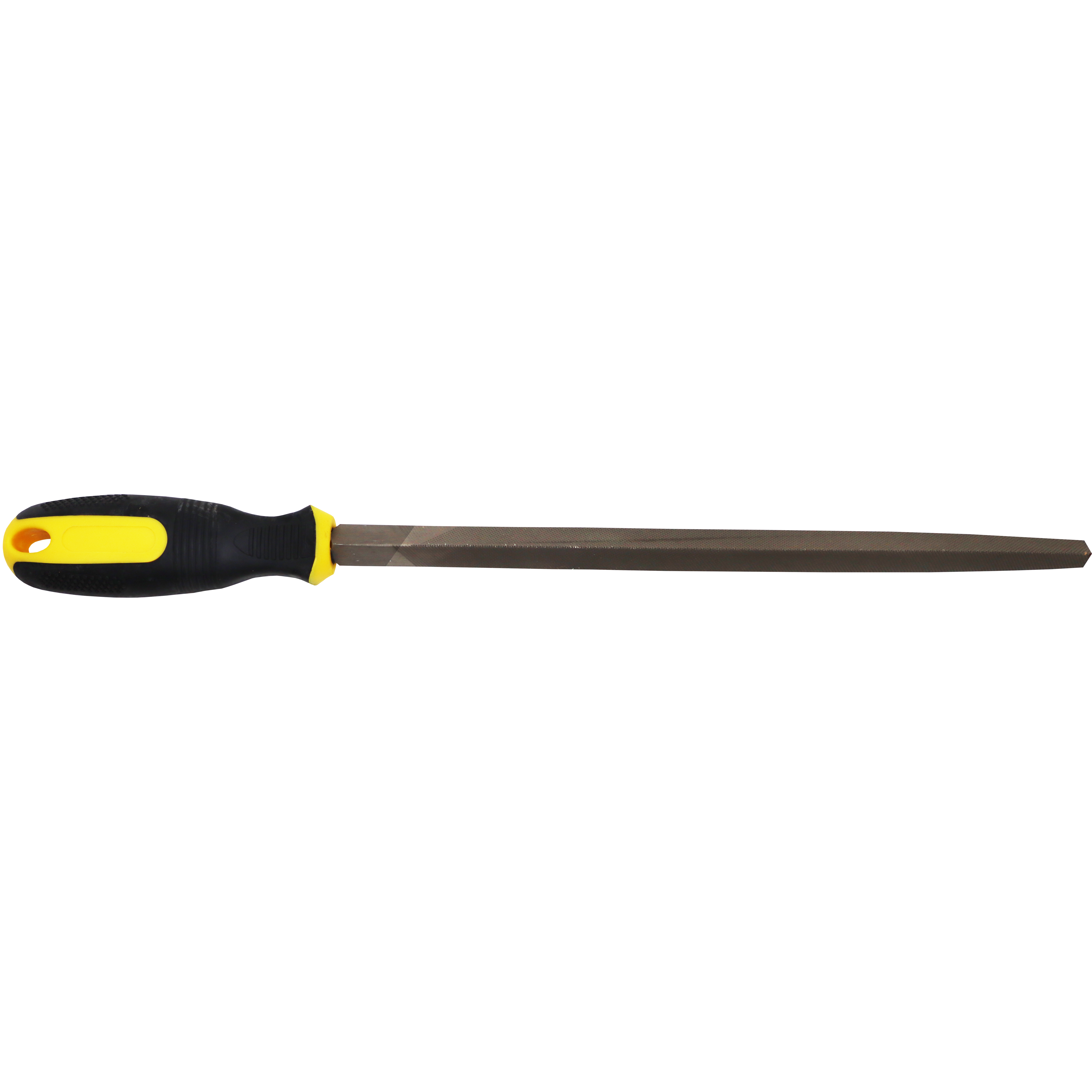 "FILE THREE SQ SEC CUT 250MM  SAKATA - MEDIUM - BLISTER PACK WITH HANDLE"