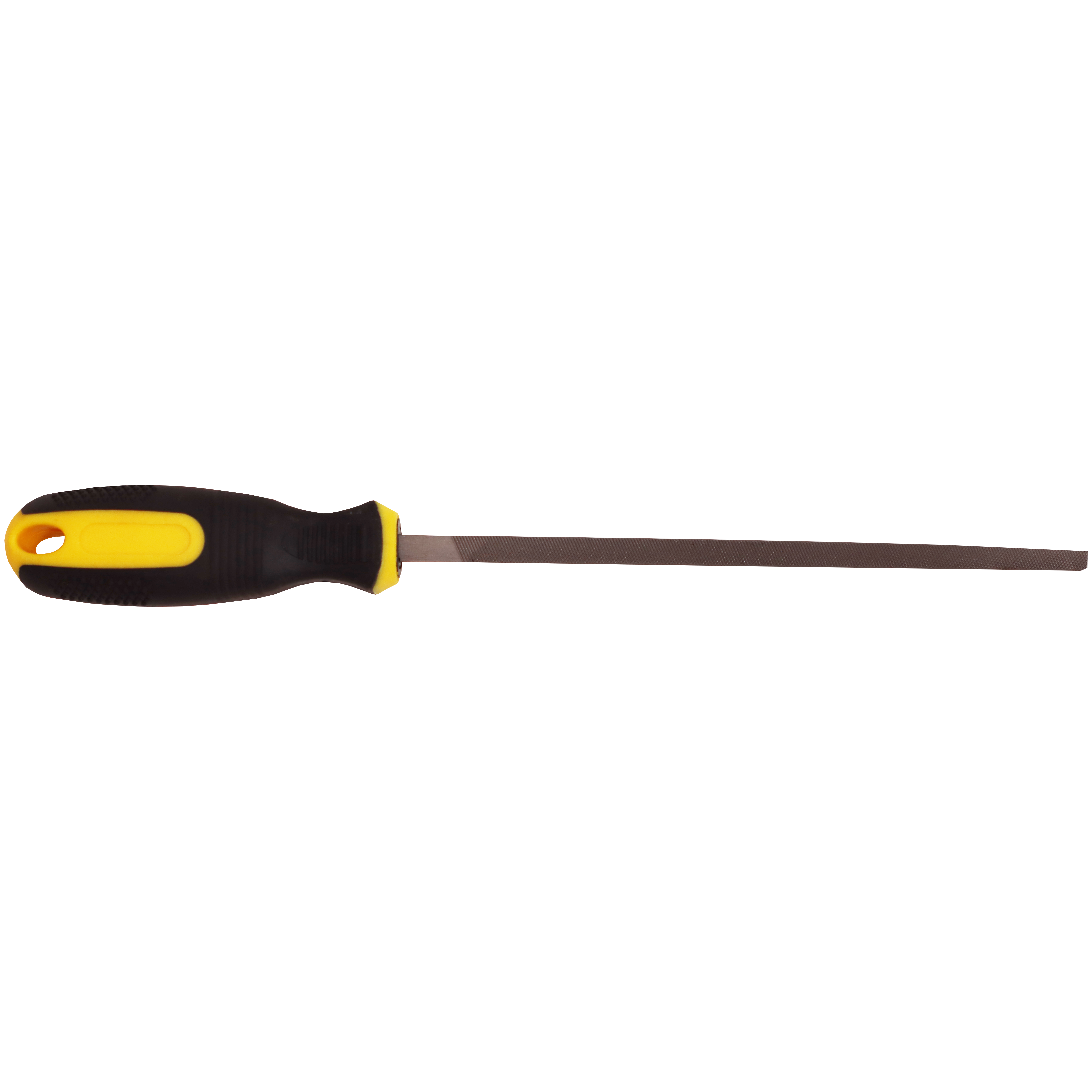 "FILE SQUARE SEC CUT 150MM    SAKATA - MEDIUM - BLISTER PACK WITH HANDLE"
