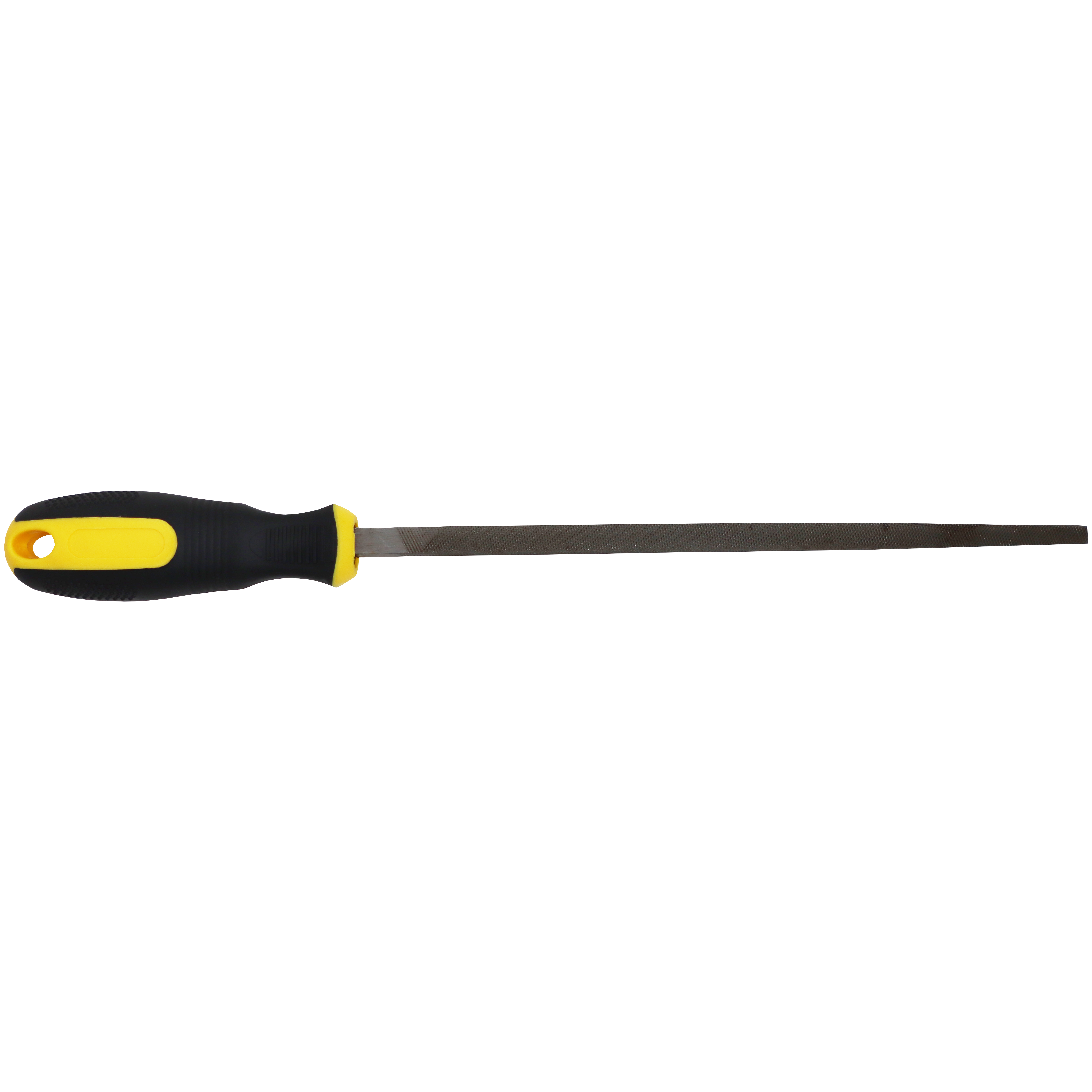 "FILE SQUARE BASTARD 250MM   SAKATA - COARSE - BLISTER PACK WITH HANDLE"