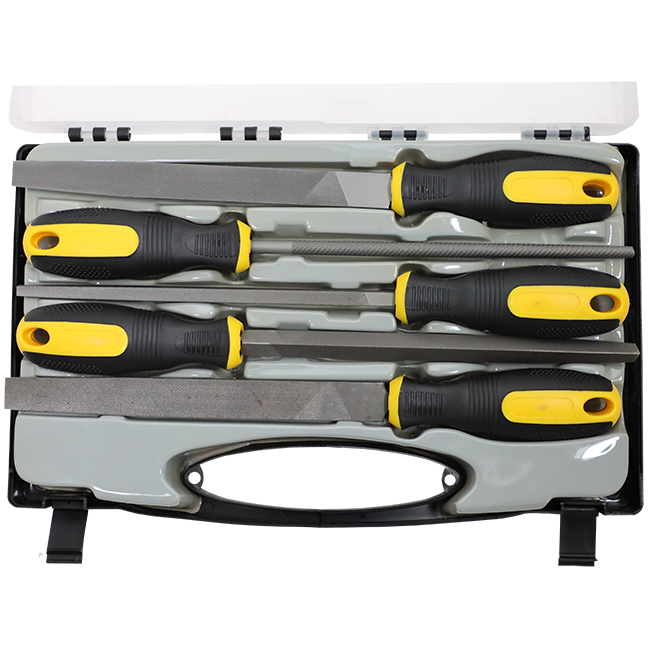 FILE SET ENGINEERS 5 PC 200MM SAKATA - 5 PIECE - HR/R/TSQ/FL/SQ