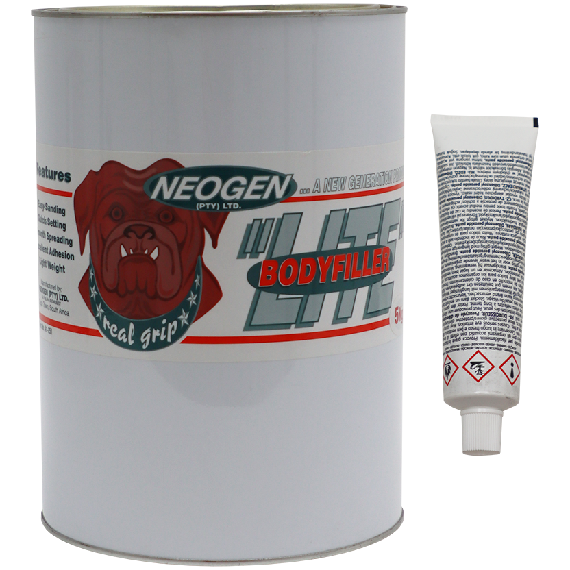 "BODYFILLER LIGHT C\/W PASTE 5KG NEOGEN - C\/W PASTE\/HARDENER"