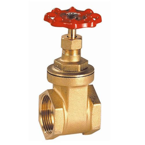 "VALVE GATE BRASS 25MM - SCREWED BSP FEMALE X FEMALE"