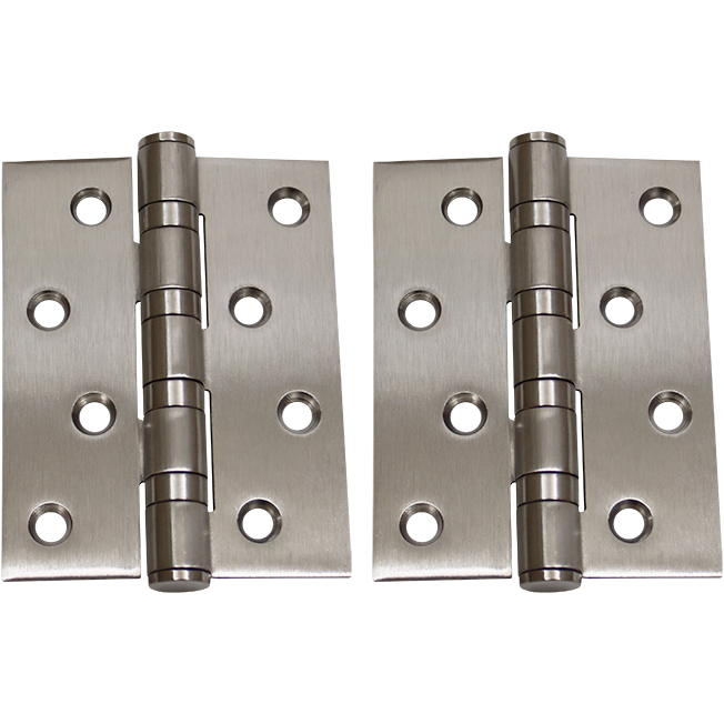 "HINGE BUTT S\/S 100 X 75MM HD - SOLD PER PAIR (S\/S 201 - 2.8MM - 237G)"
