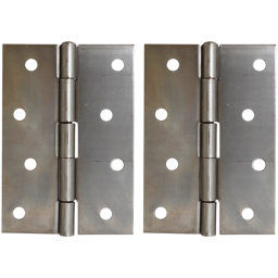 "HINGE BUTT STEEL  40 X 30MM - SOLD PER PAIR (MILD STEEL - 1.2MM)"