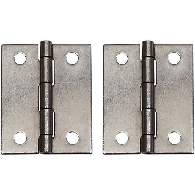 "HINGE BUTT S\/S  50 X 40MM - SOLD PER PAIR (S\/S 304 - 1.5MM - 28G)"
