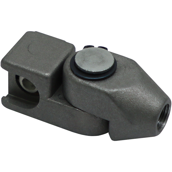 "GREASE GUN COUPLER BUTTON SWIVEL GROZ - 1\/8\" BSPT FEMALE INLET - HEAVY DUTY"