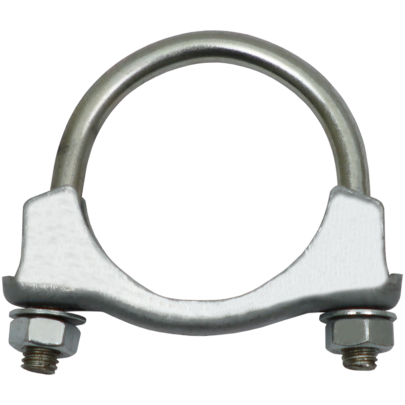 "EXHAUST CLAMP U-BOLT GALV 50MM - TO FIT EXHAUST TO VEHICLE"