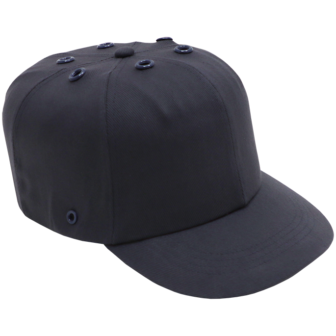"BUMP CAP COTTON NAVY 58-62CM DROMEX - ADJUSTABLE BASEBALL TYPE (VENTILATED)"