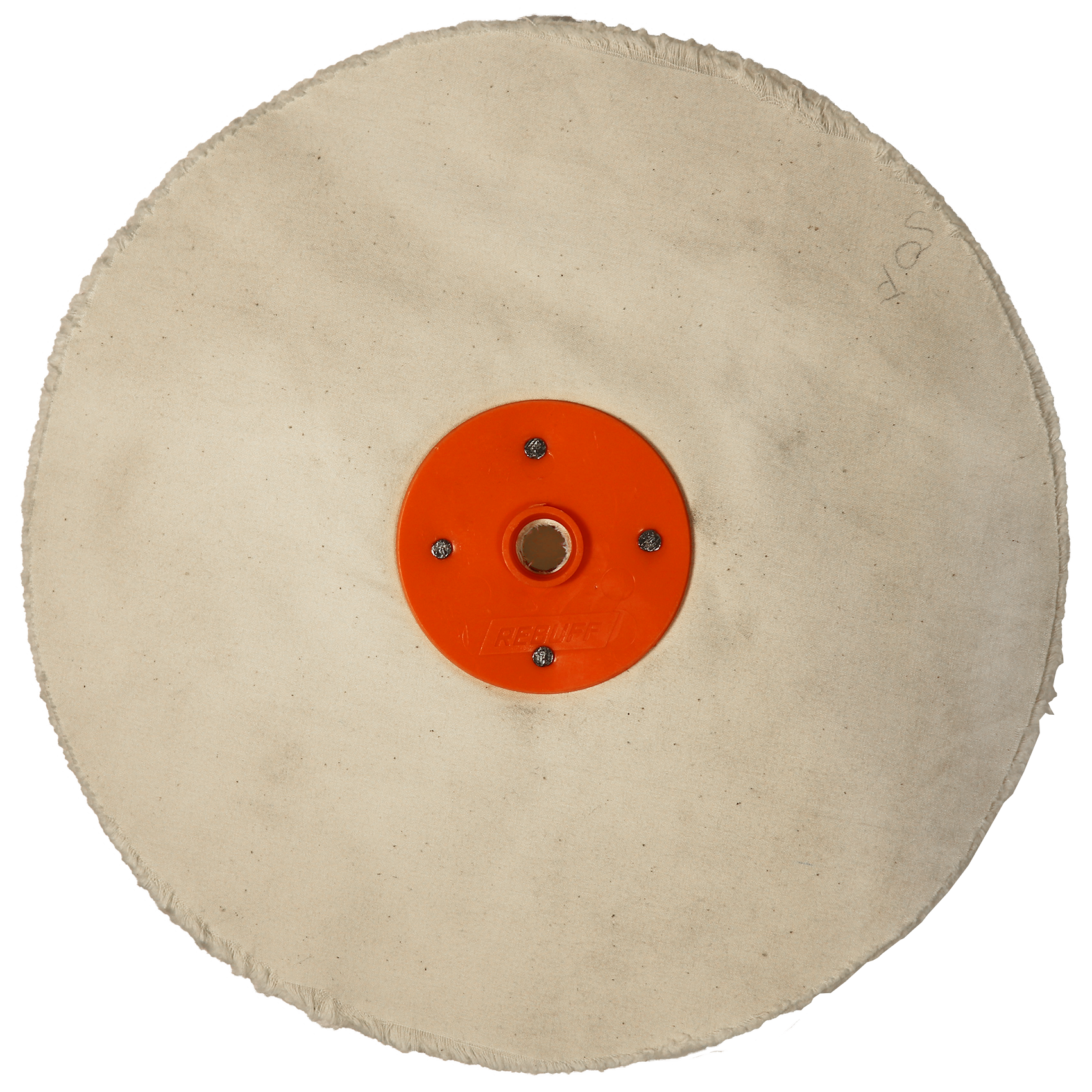 "BUFF WHEEL COTTON LOOSE 250 X 20MM - DWS - UNSTITCHED HQ COTTON MOP - 50 FLAPS"