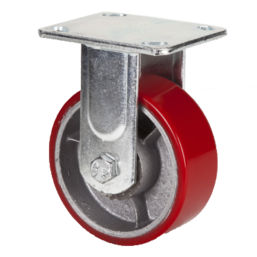 "CAST POLY RED 200x50 FIXED - CAST IRON. PLATE 118X100. MAX LOAD 450KG"