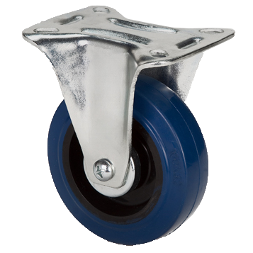 "CAST RUBB BLUE 100x32 FIXED - HEAVIER DUTY FOR ROUGH SURFACE 104X80 MAX LOAD 120KG"