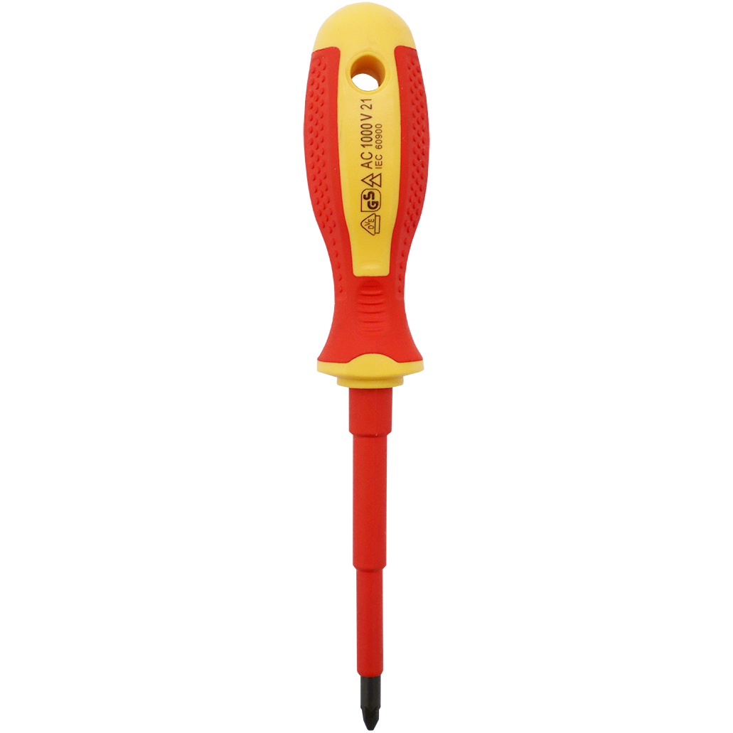 "SCREWDRIVER POZI #2 X150  VDE FB - POZIDRIV - 1000V (INSULATED)"