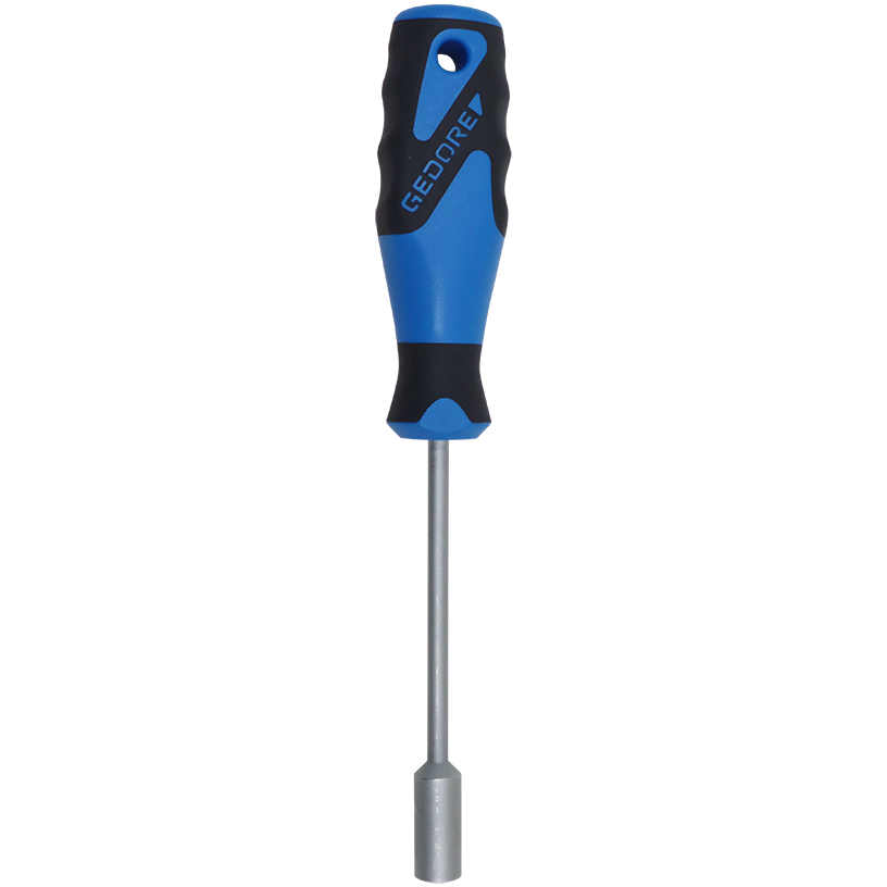 "NUT  DRIVER 13.0MM 2133 GEDORE - HEX SOCKET (BLUE POWER GRIP HANDLE)"