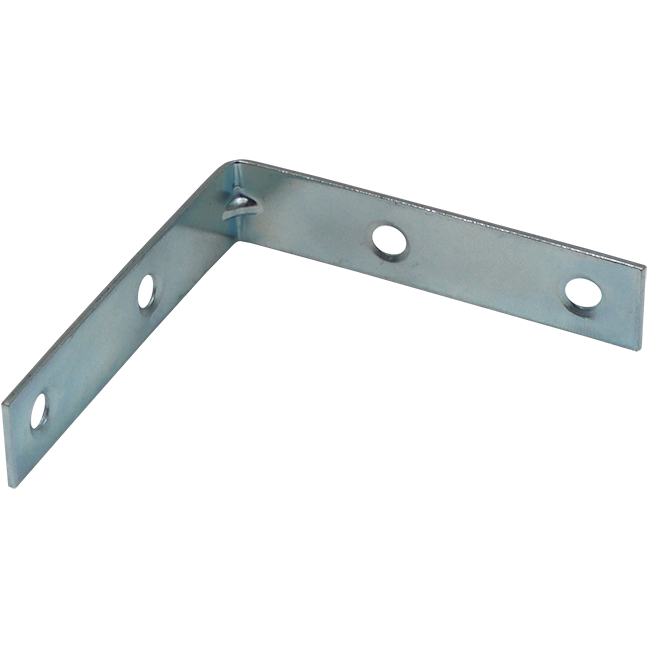 BRACKET CORNER 75X75X19X2.0MM E/G - TO FIX USE 6 X NO6 CSK SCREWS