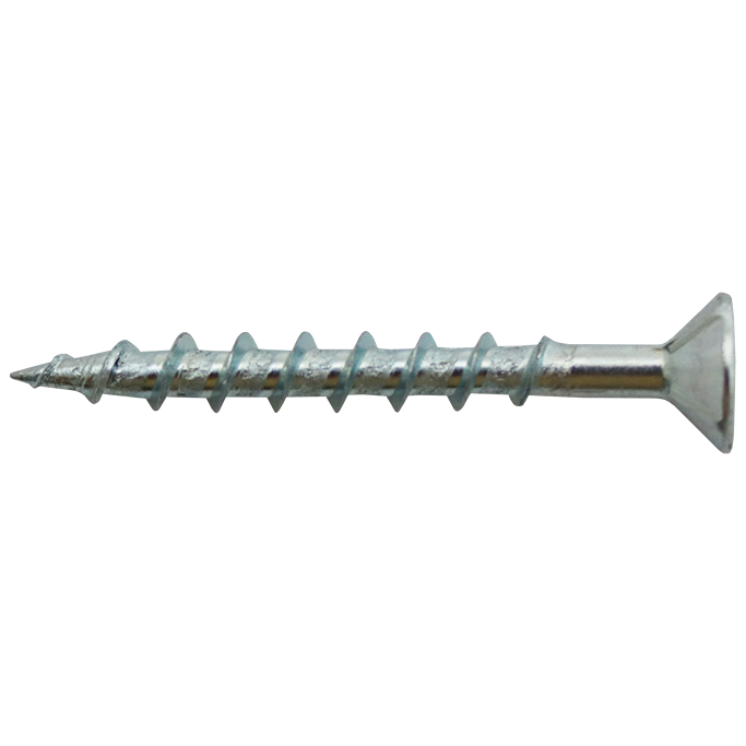 "CHIPBOARD SCREW GALV NO NIB 4.0X25MM - DIN 7505A - #8 X 25MM (GALVANISED)"