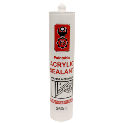 "FILLER ACRYLIC 260ML WHITE FB - SIMILAR TO PAINTERS MATE"