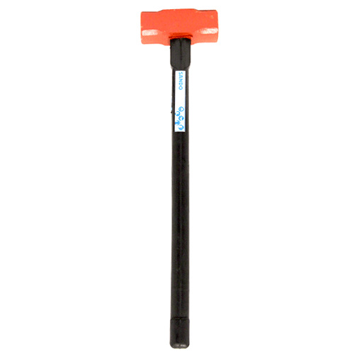 "HAMMER COPPER SLEDGE 3.6KG RUBBER SANDO - STEEL REINFORCED RUBBER HANDLE"