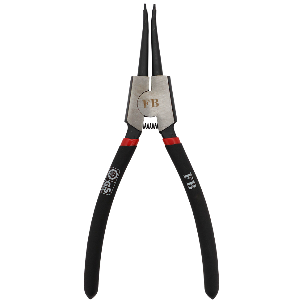 "PLIER CIRCLIP 225MM EXT\/STR  FB - EXTERNAL STRAIGHT - WITH SPRING"