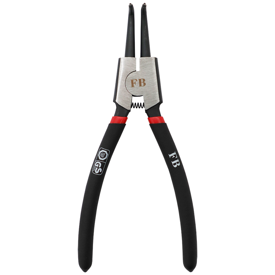 "PLIER CIRCLIP 225MM EXT\/BNT  FB - EXTERNAL BENT - WITH SPRING"