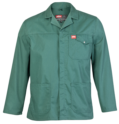 "CONTI JACKET BOTTLE GREEN 4XL  JON - JONSSON - 65\/35% POLY COTTON BLEND"