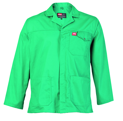 "CONTI JACKET EMERALD 4XL  JON - JONSSON - 65\/35% POLY COTTON BLEND"