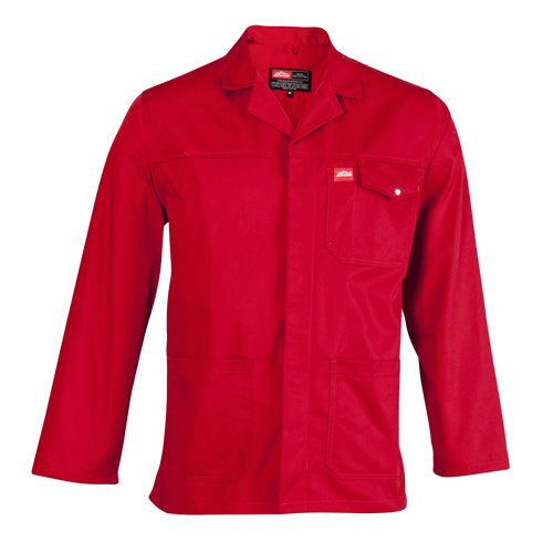 CONTI JACKET RED 4XL  JON - JONSSON - 65/35% POLY COTTON BLEND