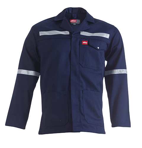 "CONTI JACKET FLAME NAVY 54  JON - JONSSON - (REFLECTIVE STRIPS)"