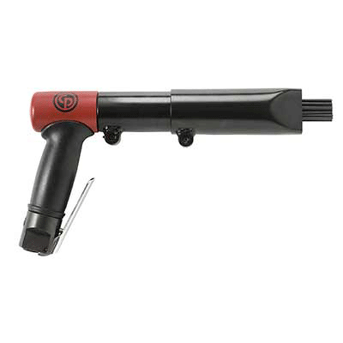 "PNEUMATIC NEEDLE  SCALER   PISTOL CP - 4000 BPM - RED (PISTOL GRIP)"