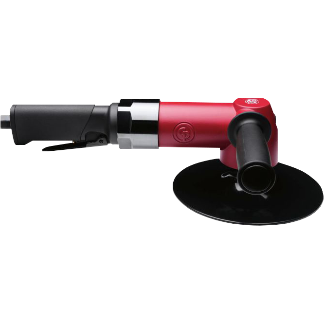 "PNEUMATIC POLISHER  7\"  ANGLE CP - 2600 RPM - RED - 180MM"