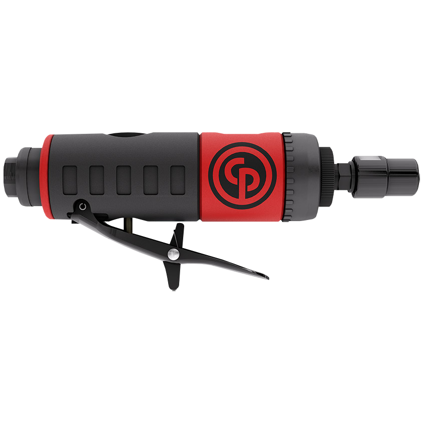 "PNEUMATIC DIE GRINDER  1\/4\" CP - 28000RPM - RED - 176MM LENGTH"