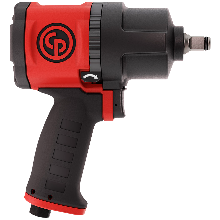 "PNEUMATIC IMPACT WRENCH   1\/2\" CP - 1350 BPM - RED - 750NM"