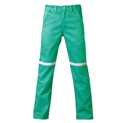 "CONTI TROUSER FLAME FERN GREEN  28 - JONSSON - (REFLECTIVE STRIPS)"