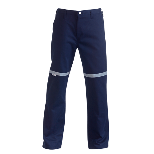 "CONTI TROUSER FLAME NAVY 52 JON - JONSSON - (REFLECTIVE STRIPS)"