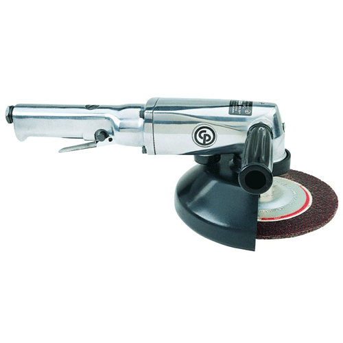 "PNEUMATIC ANGLE GRINDER 7\" CP - 180MM - 7500 RPM- CLASSIC (CHROME)"