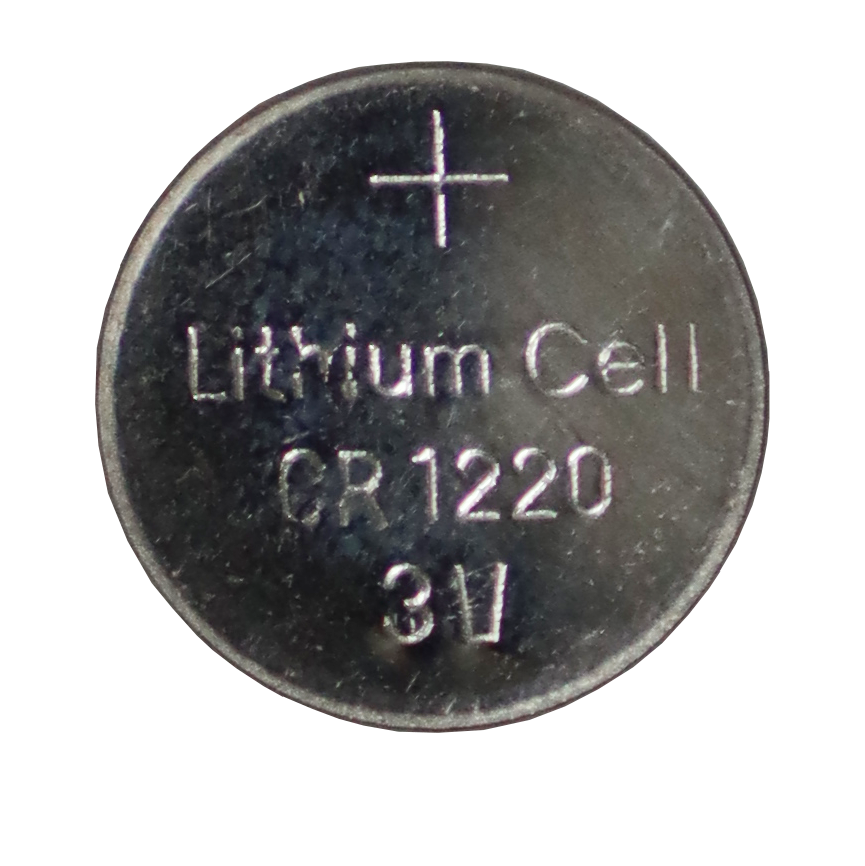 "BATTERY COIN CR1220 LI-3V - NON- RECHARGEABLE - SOLD LOOSE"