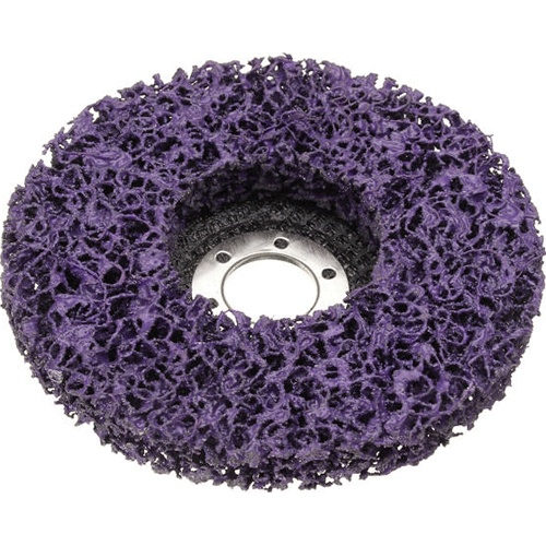 "CLEAN & STRIP DISC 180 X22 PURPLE - FOR CLEANING WELDS,REMOVING RUST & PAINT"