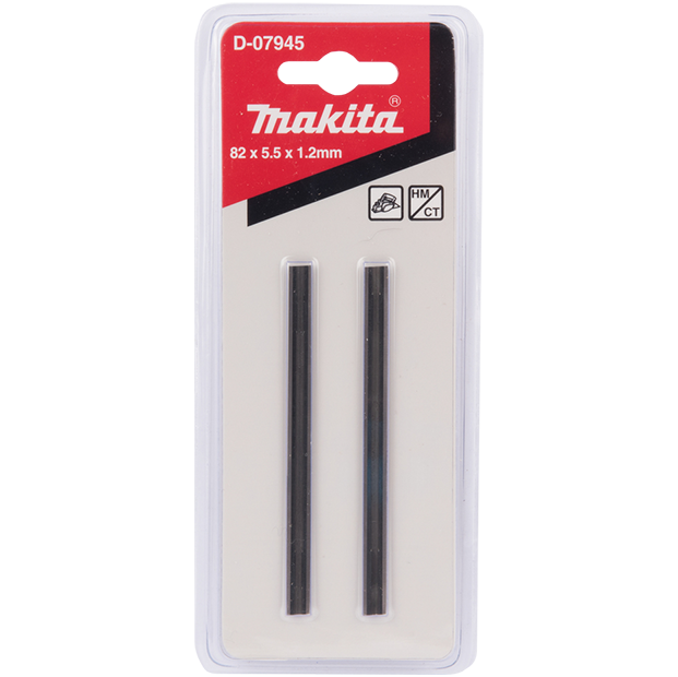 "BL PLANER BLADE 82MM REVERSIBLE MAK - PER PKT OF 2 - 1100 (TCT)"