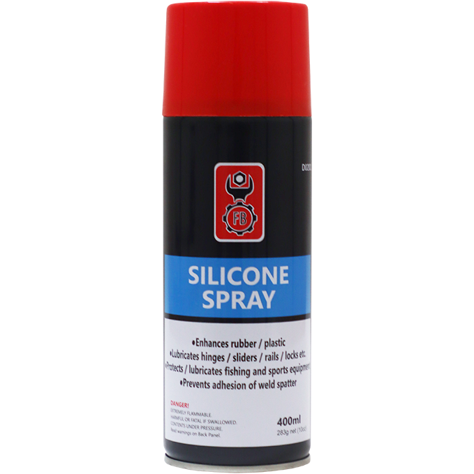 SILICONE SPRAY 400ML FB - LUBE & MOULD RELEASE - PLASTIC / RUBBER