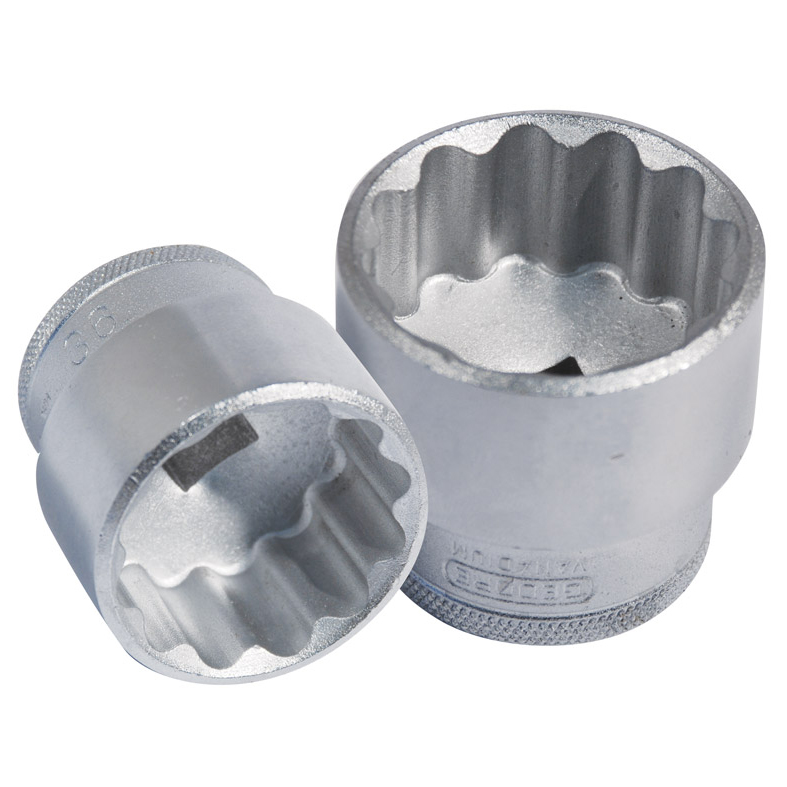 "SOCKET  1\/2\"D  1 1\/\/8\"  BI-HEX GED - BI-HEXAGON (12 PT)"